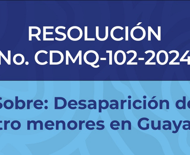 RESOLUCIÓN No. CDMQ-102-2024