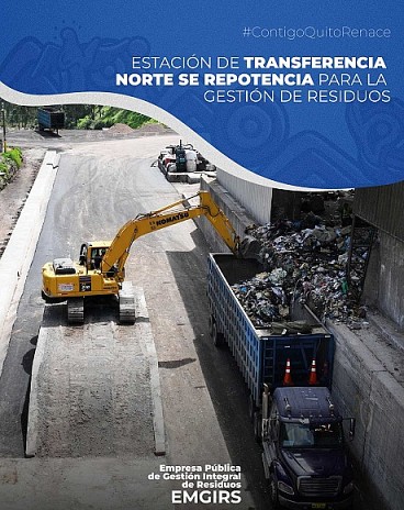 Estación de Transferencia Norte se repotencia para la gestión de residuos